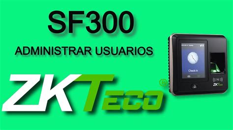 zkteco sf300 manual